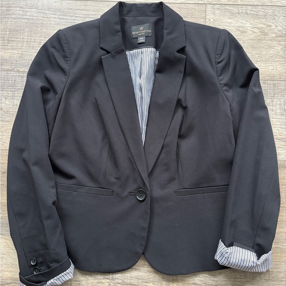 Worthington Black Blazer